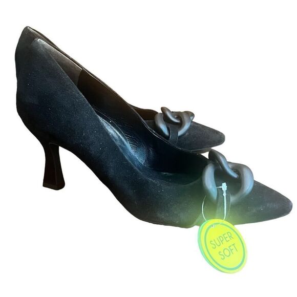 Paul Green Ophelia Pointed Toe Pumps in Black NWOB Size 4 1/2 / US 6 1/2 - Picture 7 of 11